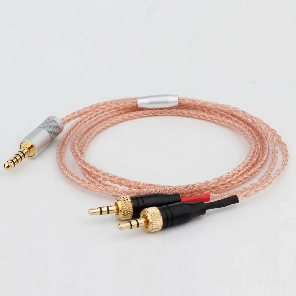 1PC 8Core Copper Audio Cable Headphone Upgrade Cable For SONY MDR-Z1R MDR-Z7 MDR-Z7M2 with Lock Nut