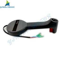 Throttle/shift handle  with Trim &Tilt Switch for Yamaha Outboard Motor new Style 703 Remote Control Box 703-48221-10