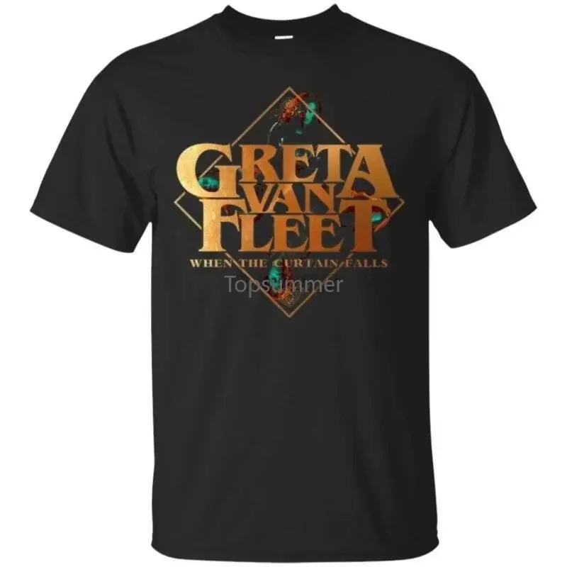 Greta Van Fleet When The Curtain Falls Shirt Size S-3Xl For Greta Van Flee Fan