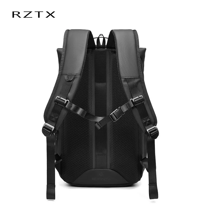 anti theft expandable roll top backpack with laptop pocket waterproof large capacity outdoor backpack college school bag