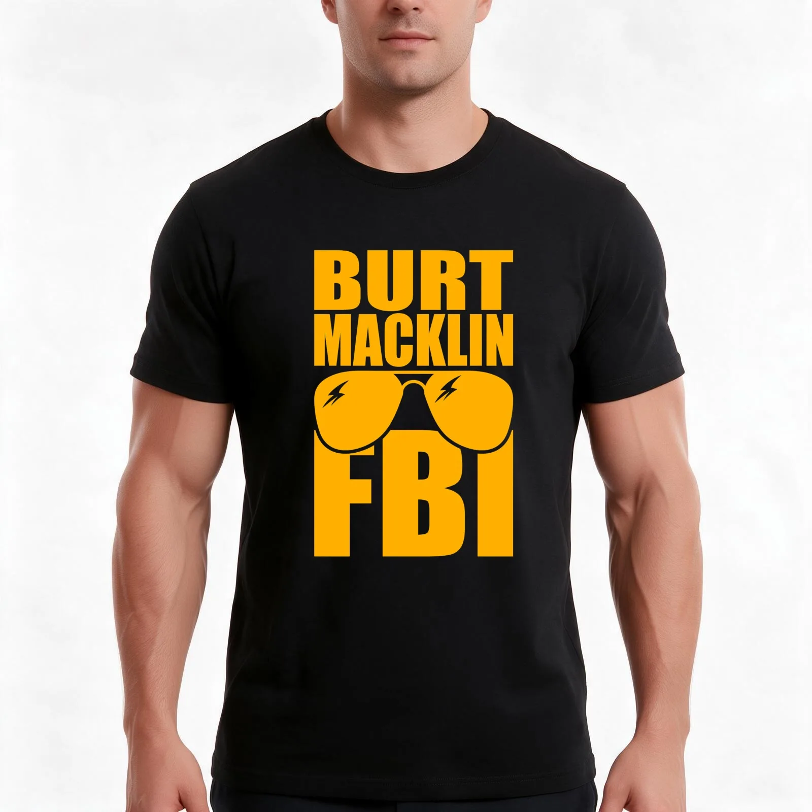 Funny Gift For Parks And Recreation Burt Macklin Fbi - Parks And Recreation T-Shirt, Summer Casual Cotton Tee, Unisex Men Women