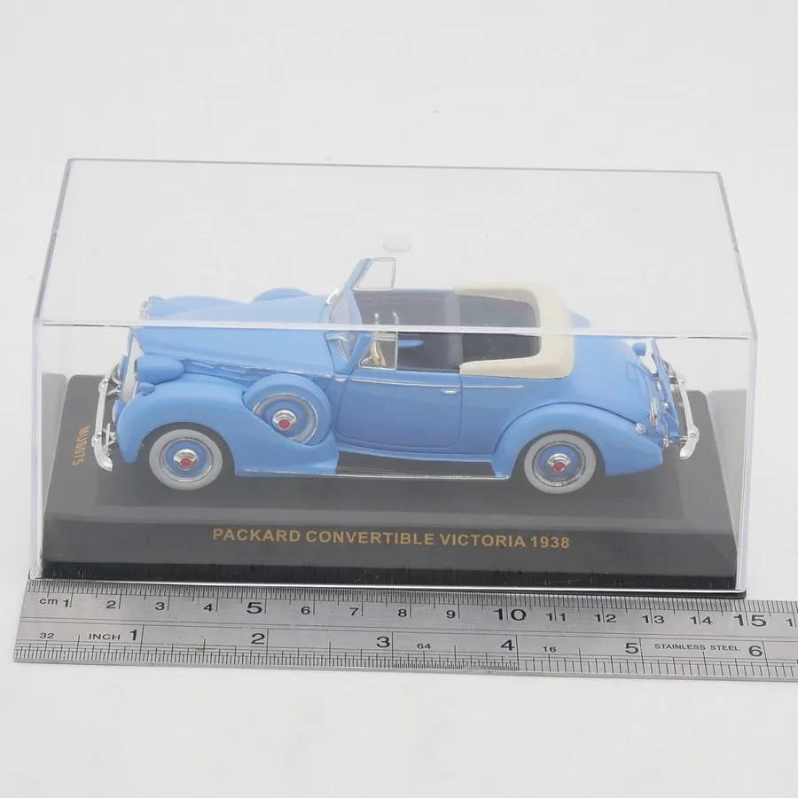 

Diecast Ixo 1:43 Scale PACKARD VICTORIA 1938 Vintage Car Alloy Car Model