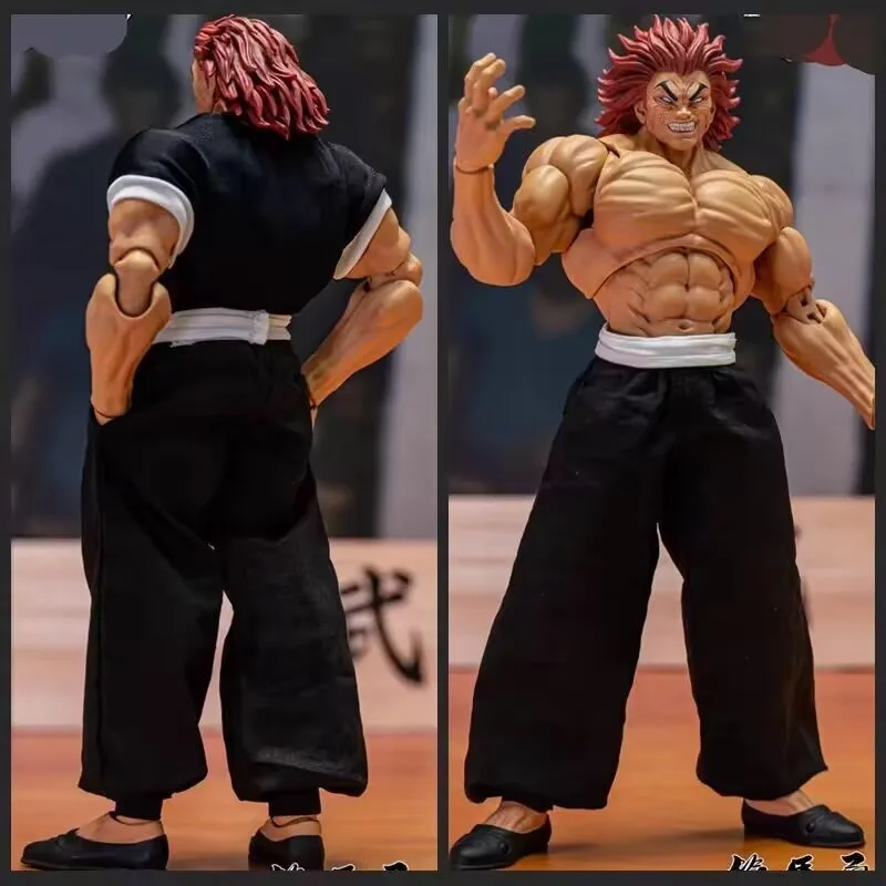 

18CM Storm Toys ST 1/12 Blade Teeth Series Anime Figurine Fan Ma Yong Jiro Action Figure Real Clothes Ornament Model Gift