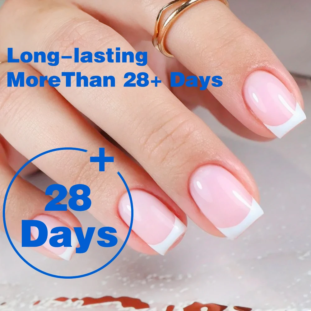 KODIES GEL brosse sur constructeur vernis à ongles dans une bouteille Bio formule sans douleur dur Extension d'ongle Gel blanc laiteux clair manucure