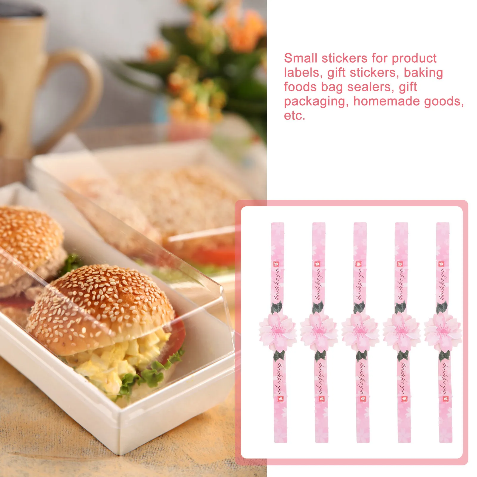 

20 листов премиальных декоративных наклеек для запечатывания подарочных коробок, упаковки для выпечки, печенья, шоколада, тортов, пакетов и этикеток для упаковки