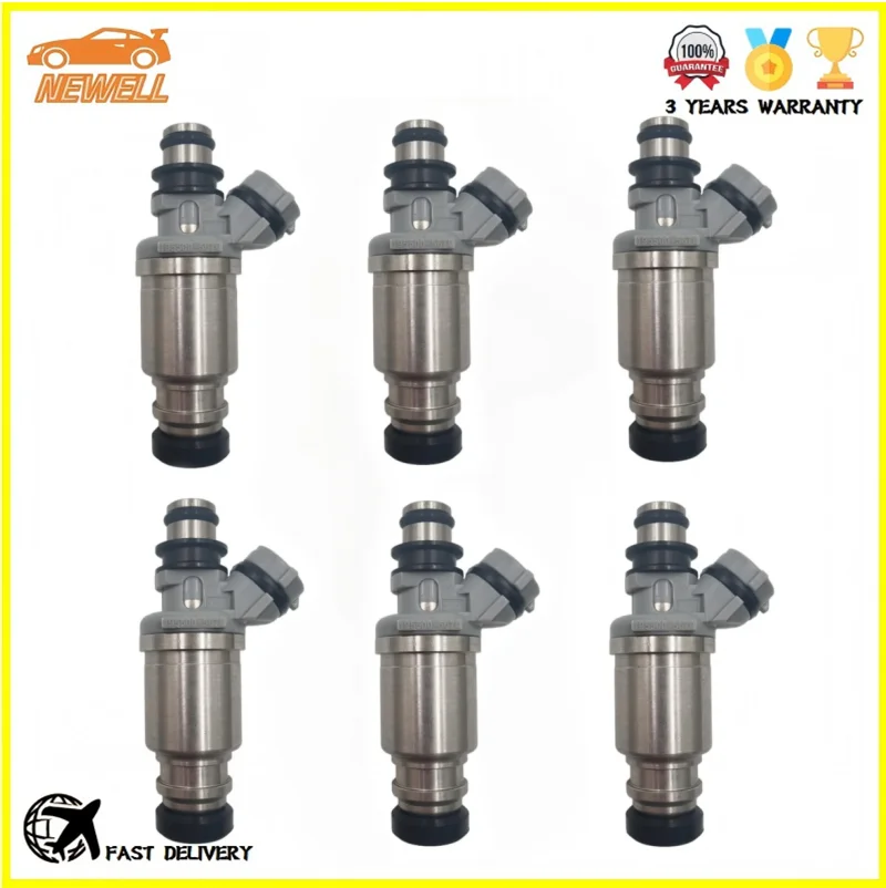 

6pcs 195500-5670 MD308861 Fuel injector For MITSUBISHI MONTERO 1995-1996 3.0L 1955005670 Engine Nozzle