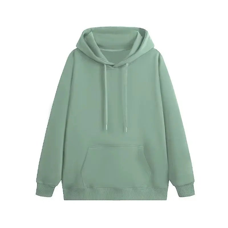Herren- und Damen-Hoodies in Unifarben mit Taschen, Sport- und Fitness-Sweatshirts, modische Freizeitpullover in mehreren Farben – Detail 8