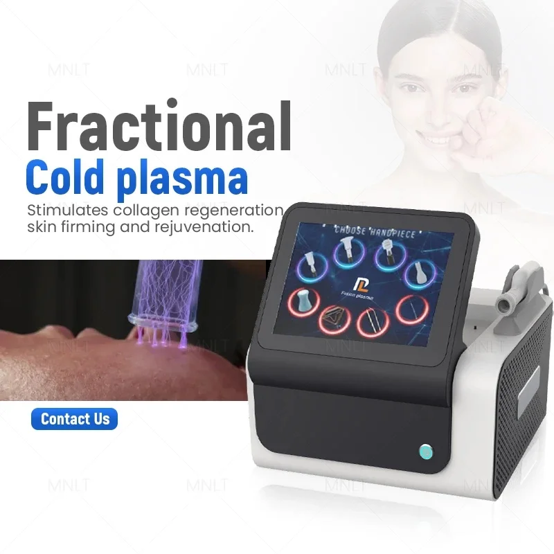 Professional 2-in-1 Cold Fibroblast And Ozone Therapy Pen Portable Desktop Skin Care Machine For Head And Feet US/ZA Plug
