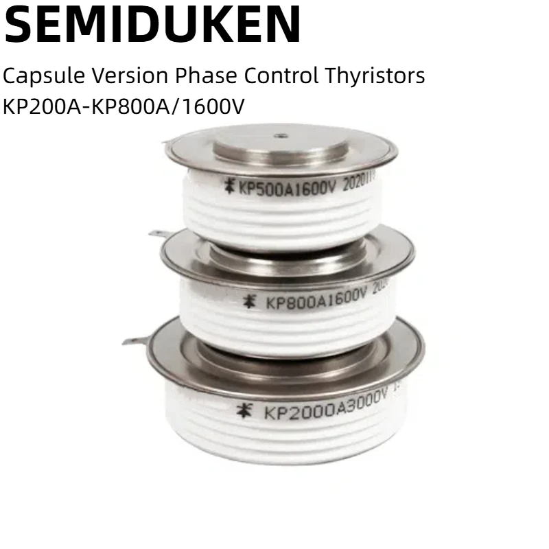

Capsule Version Phase Control Thyristors KP200A KP300A KP400A KP500A KP600A KP800A-1600V SCR Thyristor Controlled Rectifier