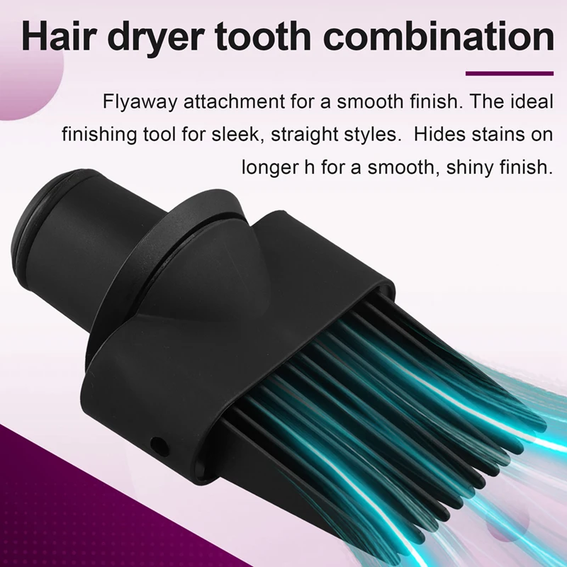 Para acessório de pente de dente largo Dyson adequado para secador de cabelo supersônico Dyson, bico de encaixe solto HD16