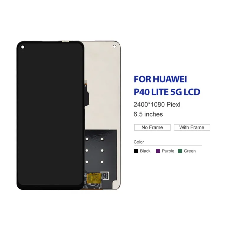 1Pcs 6.5 Inch For Huawei P40 Lite 5G Lcd Touch Screen Digitizer For Honor 30S Display CDY-AN90 Nova 7 SE Assembly With Tools