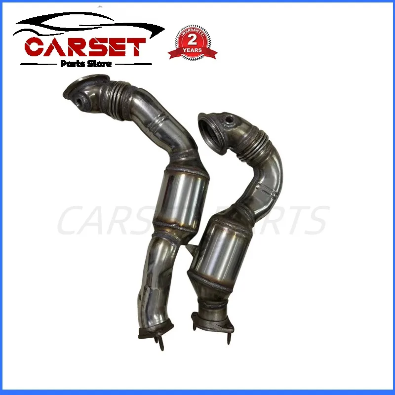 18307553594 18307553595 Pair Rear Left&Right Catalytic Converter for BMW E88, E82,E90, E92,E93 2007-2010 18307587609 18307587610