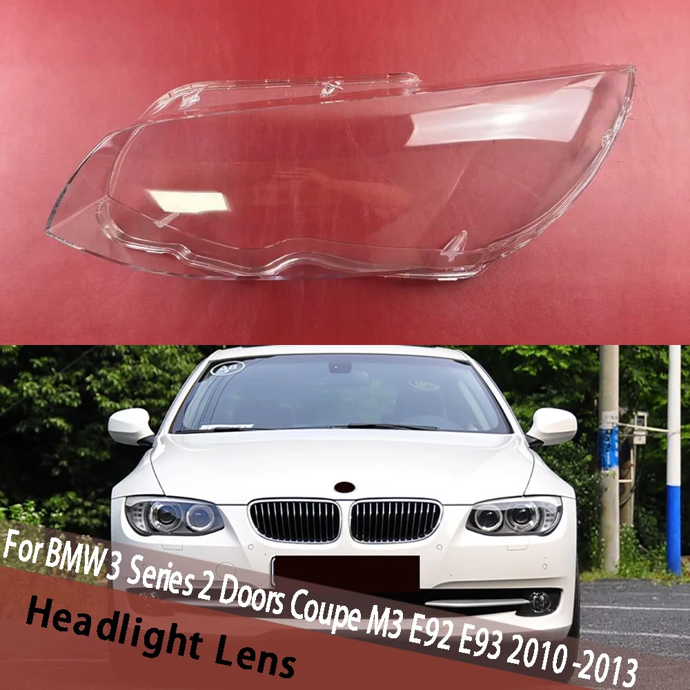 

Для BMW 3-й серии 2-дверный купе M3 E92 E93 2010 2011 2012 2013 крышка фары прозрачный корпус фары абажур линзы замена колпачков
