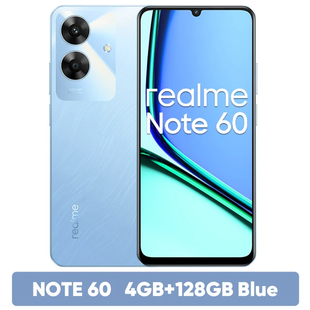 New Arrival] realme Note 60 Smartphone 32MP Camera 6.74'' 90Hz