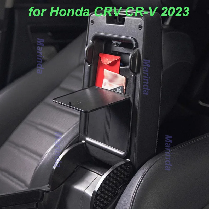 

Car Co-pilot Septums for Honda CRV CR-V 2023 Concealed Armrest Storage Box Cover Privacy Protection Interior Accessories