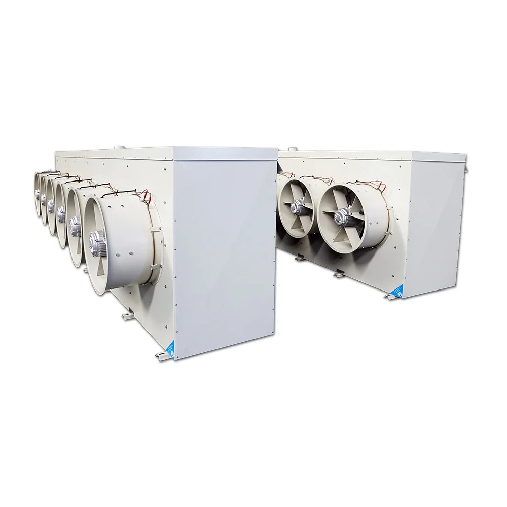 1.5HP Copper Tube Chiller Condenser Cold Room Evaporator Coil Heat Exchanger Fin Type Air Cooler Condenser