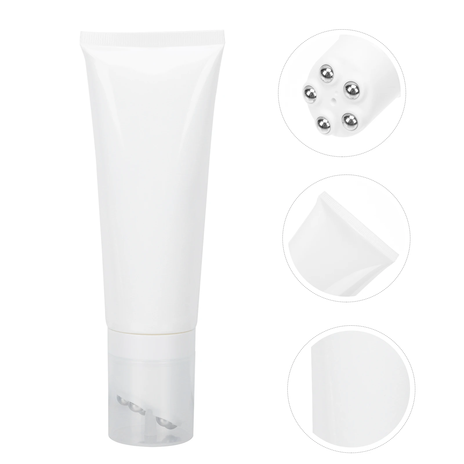 Refillable Rolling Leak-Proof Roller Ball Reusable Essential Oil Storage Smooth Corrosion-Resistant Material Massage