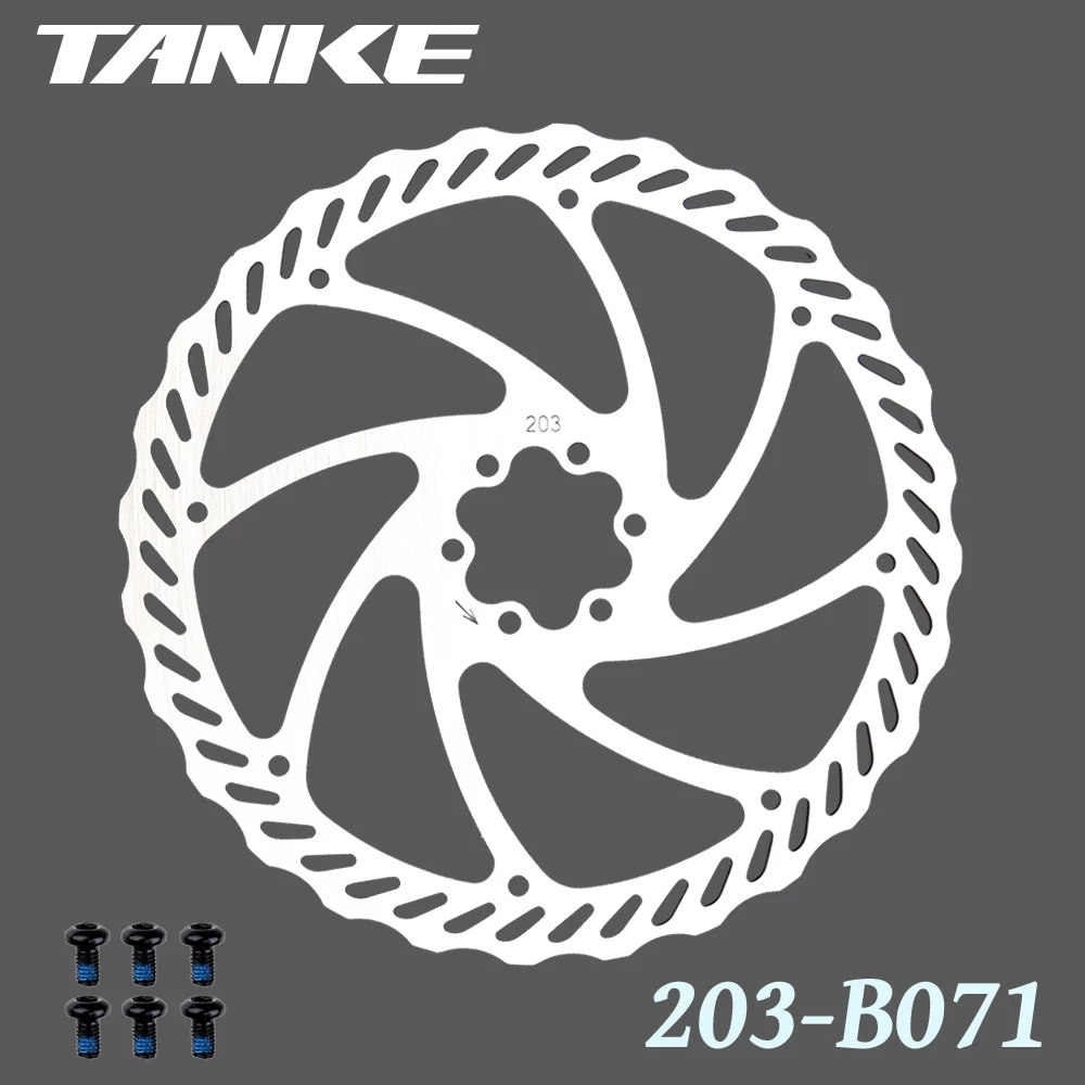 TANKE Fahrrad Scheibenbremse 140 160 180 203 Rotoren mit Schrauben hydraulische Bremse Straße Mountainbike MTB Öl Slick Rotor Fahrradteile