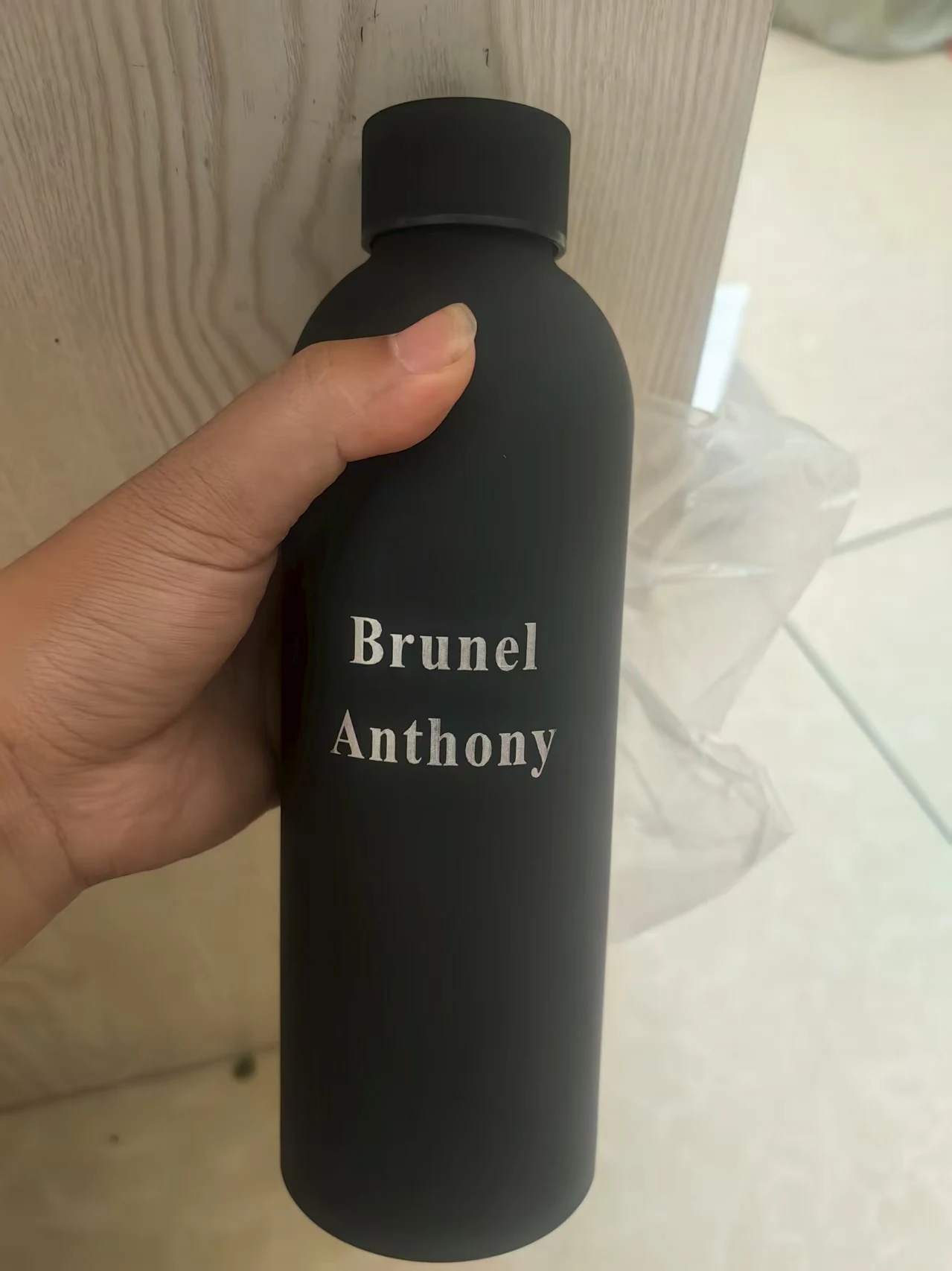 10pcs water bottle with different names
