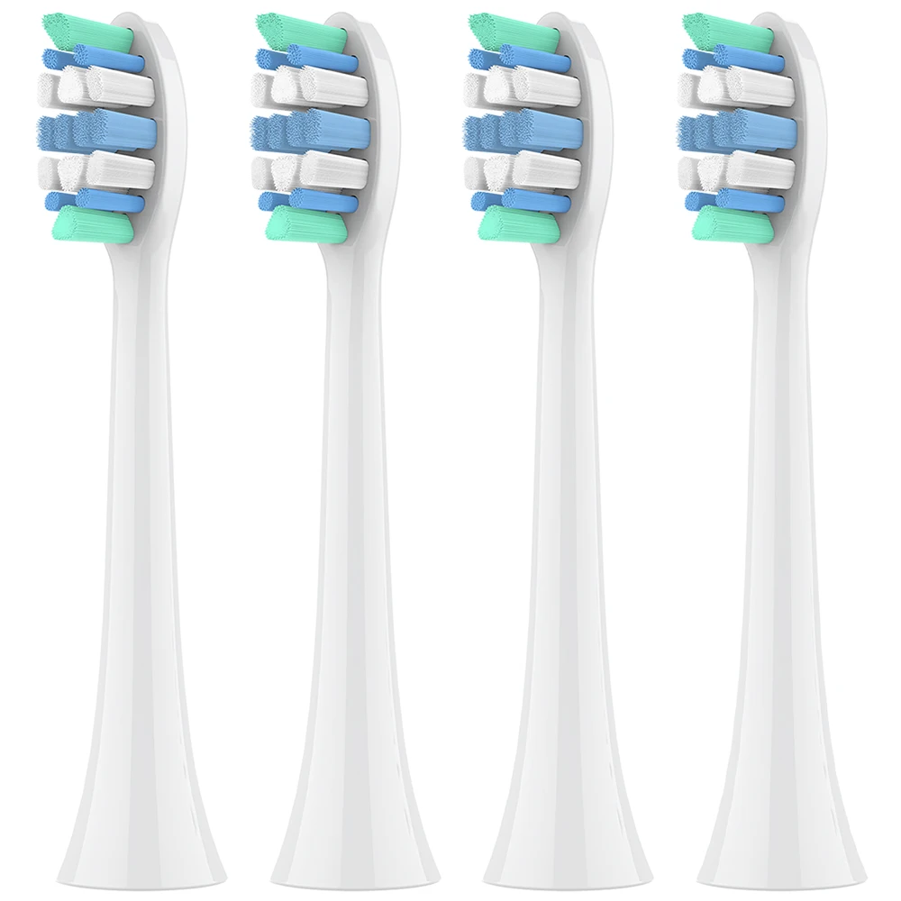 Verpakking van 4/8/12/20 vervangende opzetborstels, compatibel met Philips Sonicare elektrische tandenborstel, opzetborstel voor HX4100/7500/9500