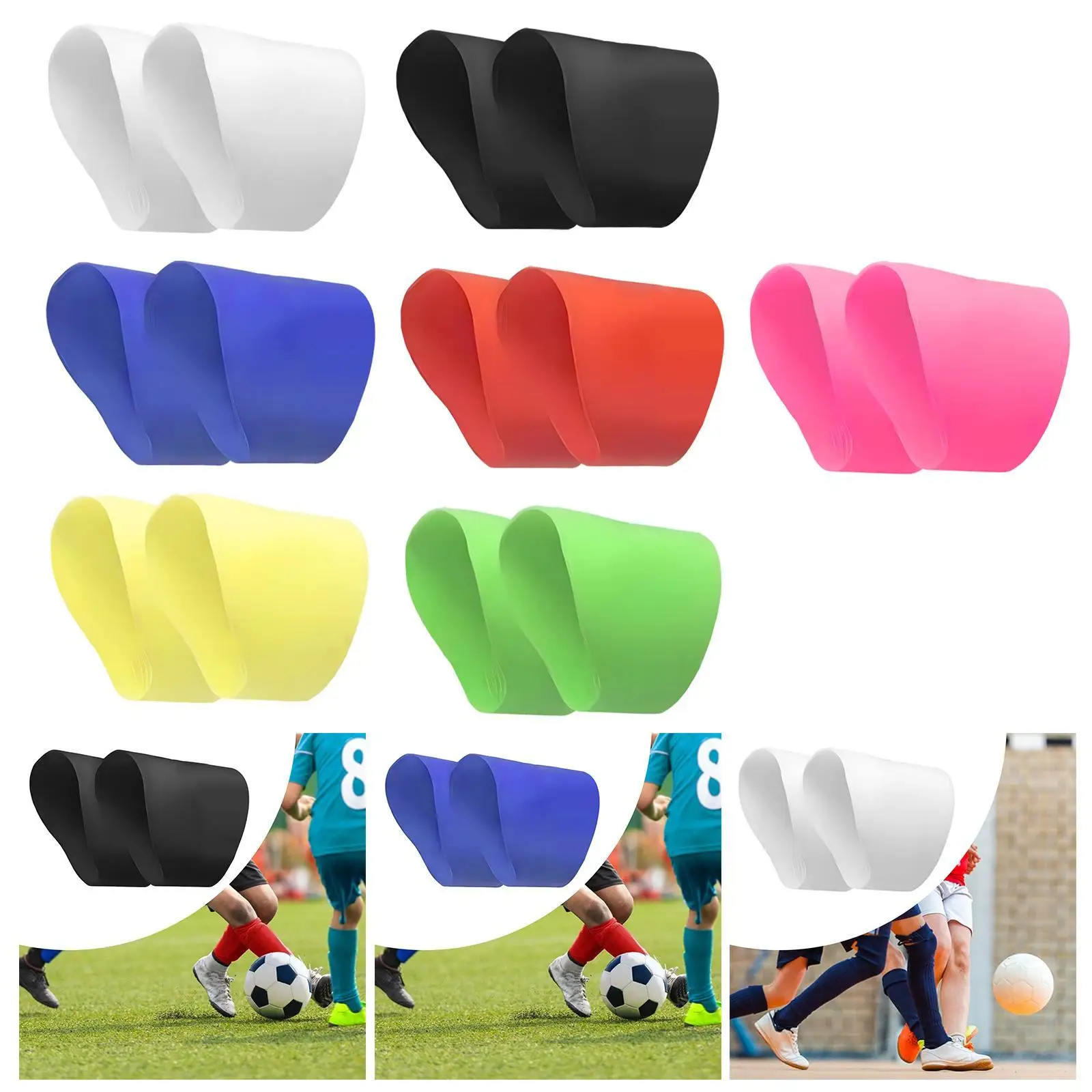 Soccer Lace Bands Soccer Cleat Lace Protectors for Field Hockey Football