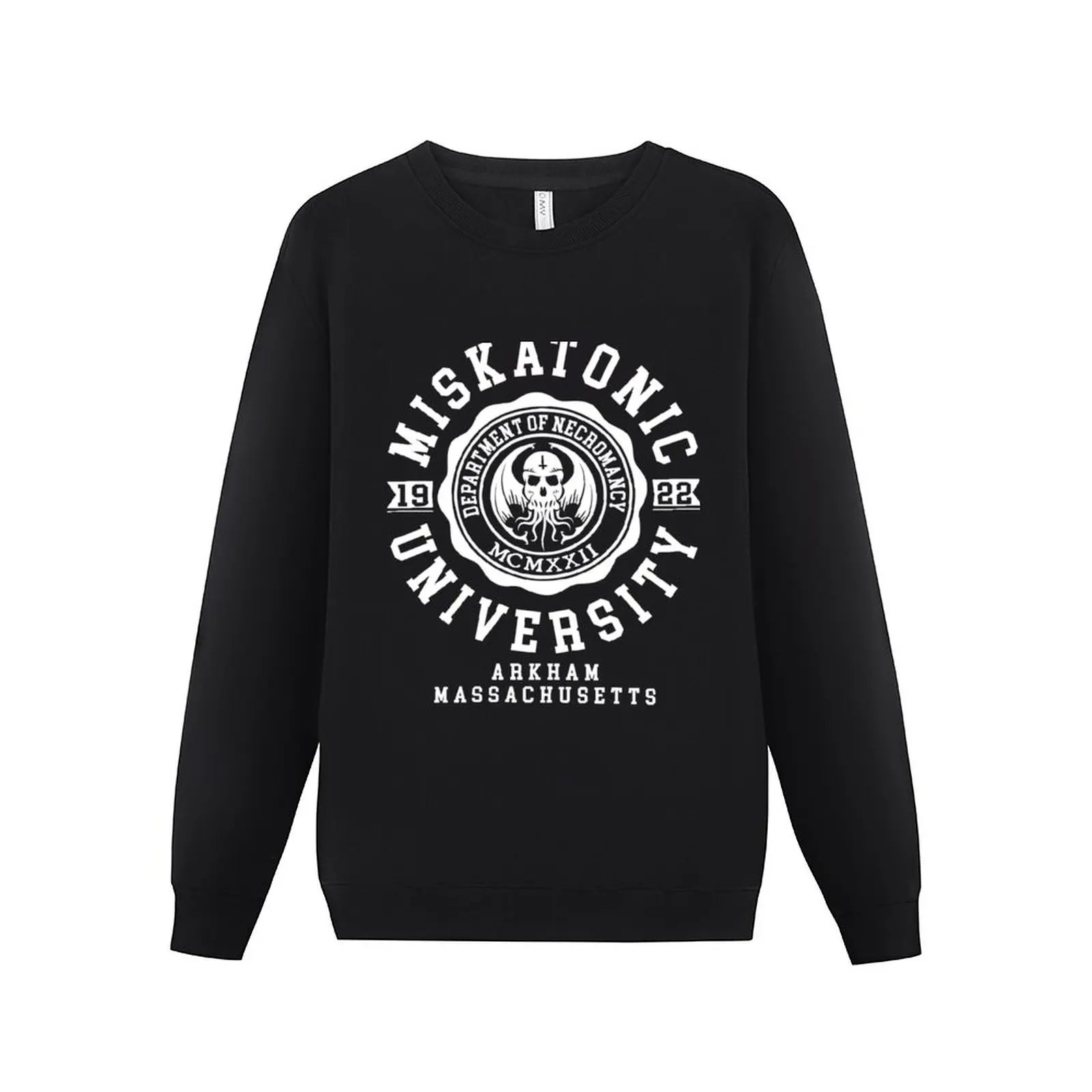 

New CTHULHU - MISKATONIC UNIVERSITY - LOVECRAFT Sweatshirt japanese style men's winter sweater new in hoodies & sweatshirts