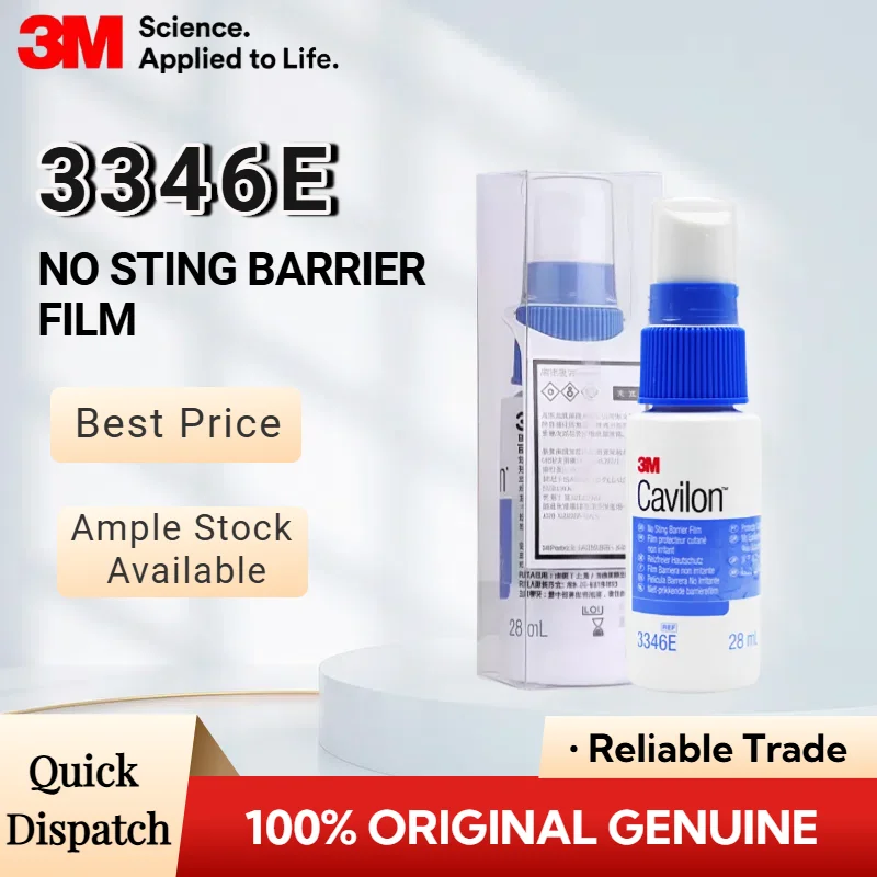 Original 3M Cavilon 3346E 28ML No Sting Barrier Film Spray Alcohol-Free Skin Barrier for Ostomy Dressing Tape Care