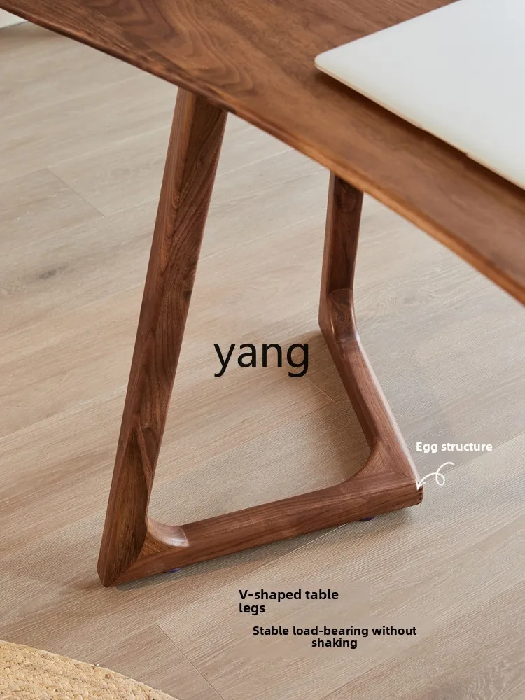 LTT Japanese computer desk creative workbench writing desk all solid wood simple modern