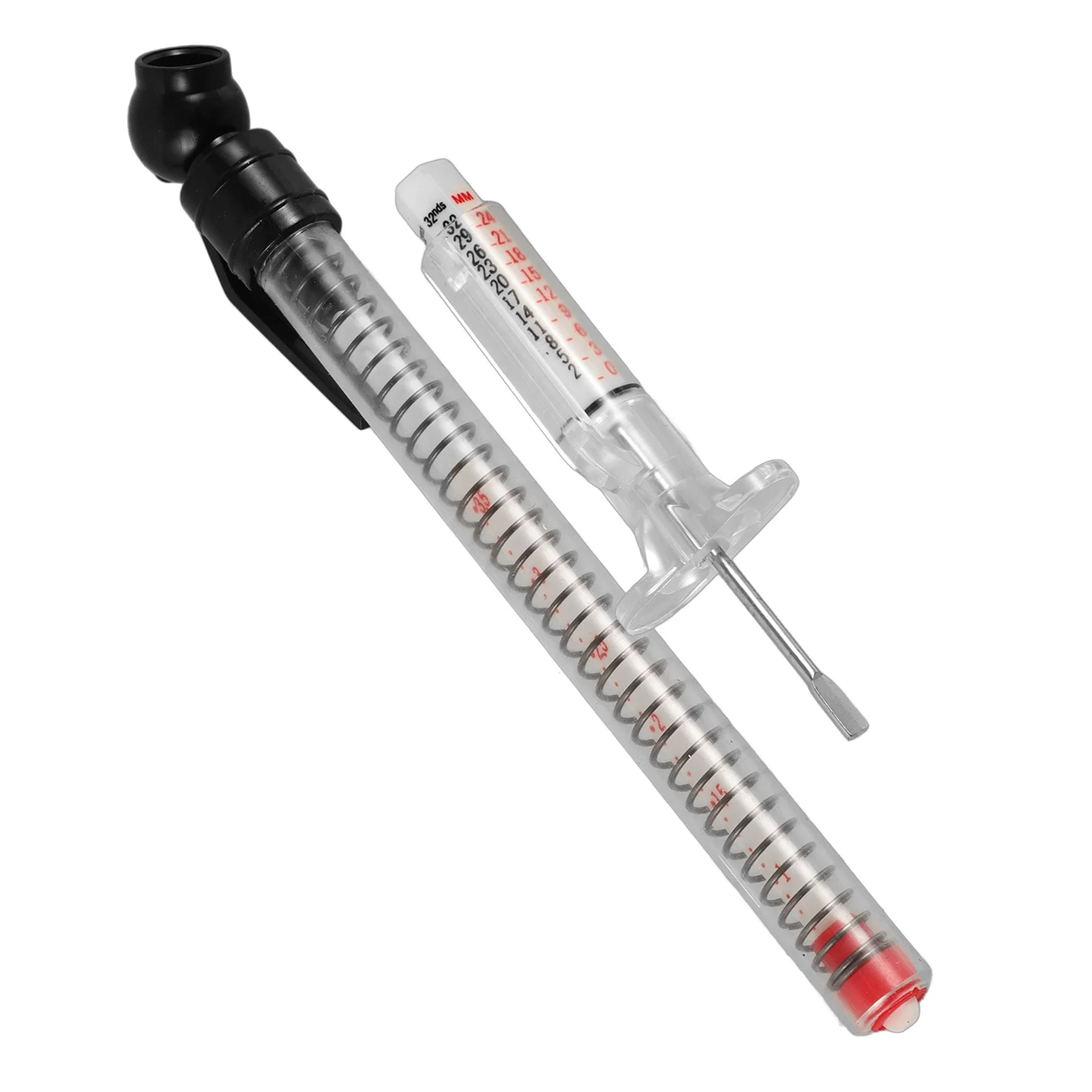 

Tire Tread Depth Gauge Tool For Car Thread Measuring Set Stainless Steel Wear Portable Design Universal Size