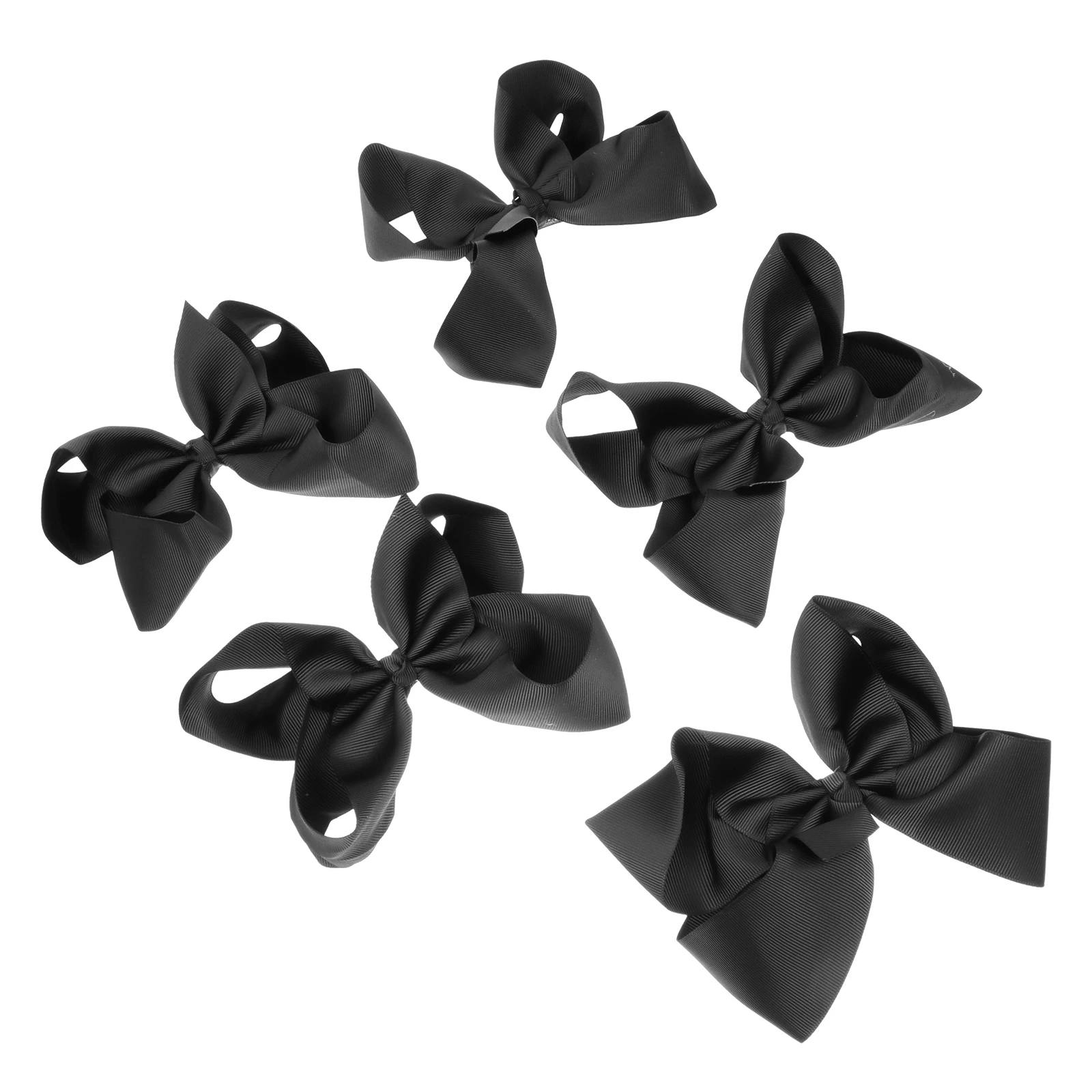 

5 Pcs Hairpin Kids Hair Clip Candy Color Bow Hair Clip Delicate Butterfly Bowknot Headgear Easy Wear Party Accessories