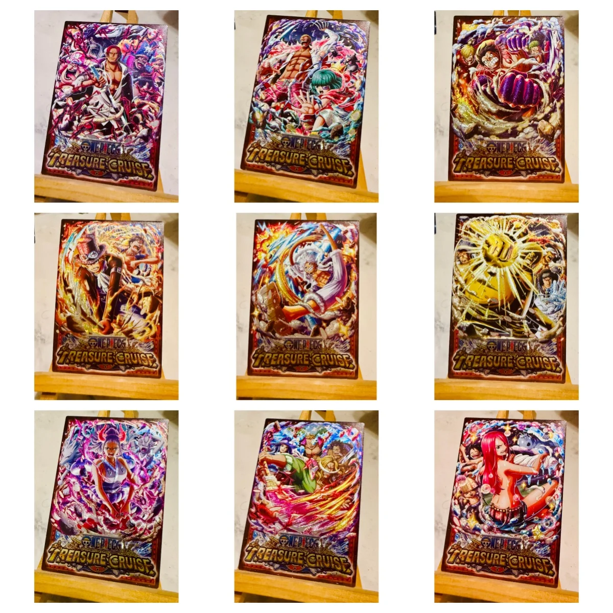 

Diy One Piece самодельные карты ослепительные легкие щелчки грубая игрушка аниме Opcg игрушка в подарок мультфильм обезьяна D Луффи