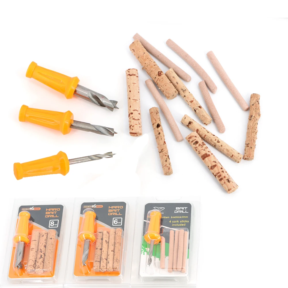 Taladro manual de precisión para señuelos de pesca |   Herramienta de punzón de bola de corcho de cebo duro |   Fabricación de agujeros segura y fácil para reparación de aparejos de bricolaje