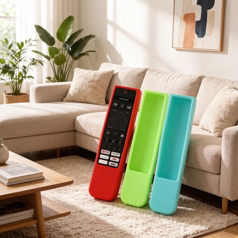 Funda protectora de silicona suave para mando a distancia de TV 398GM10BEPHNE000SY SRC-3215-01 398GR10BEPHNL000SY SRC-3216-12, carcasa a prueba de golpes