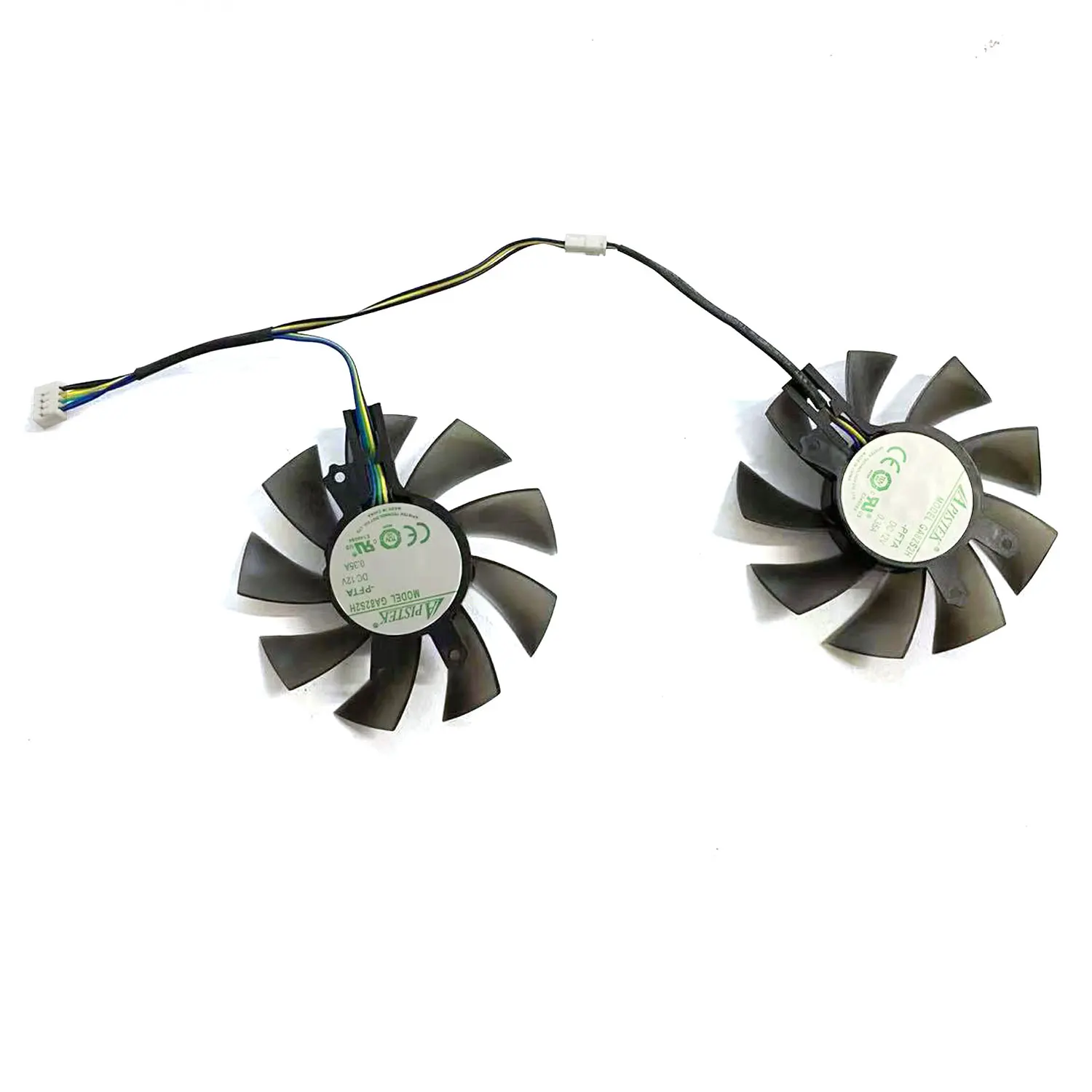 Manli RTX2070 RTX 2060 Super 8G Gallardo 그래픽 카드 냉각용 새 75MM 4PIN RTX2060 2070 GPU 팬