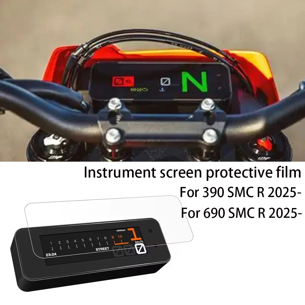 For 690 SMC R New Motorcycle Protection Instrument Film 390SMCR 2025- 390 SMC R Accessories Scratch Cluster Screen Dashboard