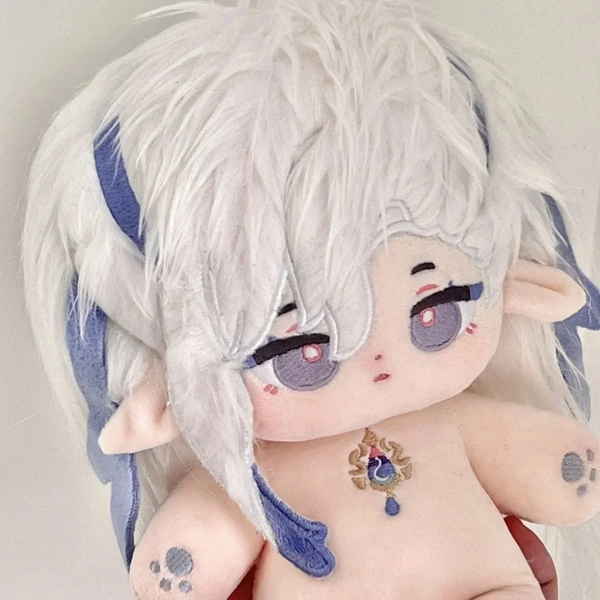 20 cm Spiel Genshin Impact Plushie Neuvillette Baumwolle Gefüllte Figur Niedliche Plüschpuppe Spielzeug Für Kinder Kawaii Sammeln Geschenke