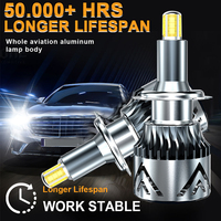 Car lamp H7 led 360 H11 H1 H8 H9 Led Headlight Bulbs 6500k turbo canbus Hir2 9012 HB3 9005 HB4 9006 Auto Fog Lights Motorcycle