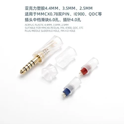 Assembly Welding DIY Headset Upgrade Cable Cable Accessories Acrylic 4.4mm 3.5mm mmcx 0.78cm 2pin qdc a2dc ie600