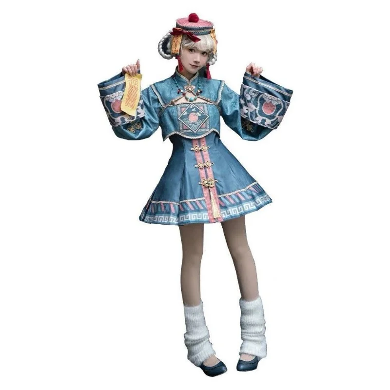 Easter Japanese style sweet lolly dress cute anime zombie girl role-playing cartoon Chinese vampire female costume Halloween