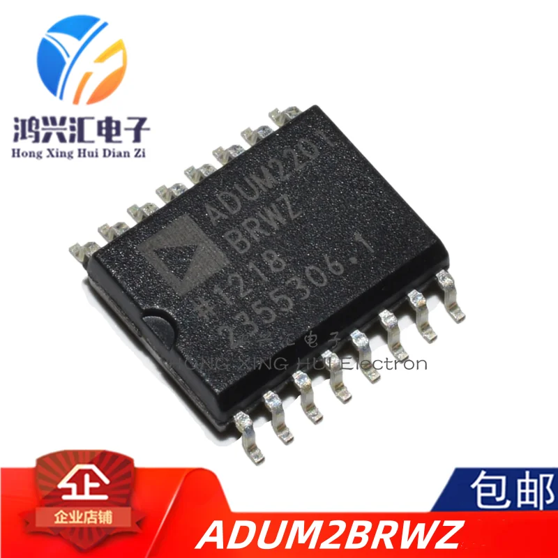 ADUM2201BRWZ SMT SOP16 Digital Isolador Chip, Original, Novo