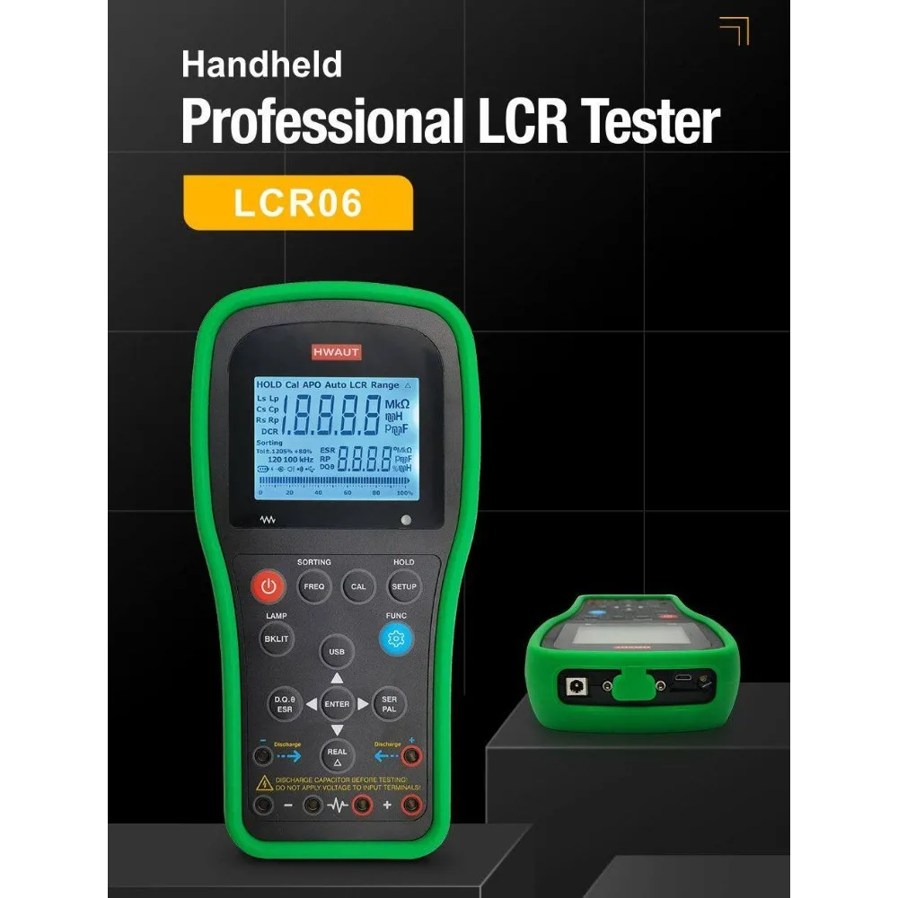 

LCR06 Многофункциональный измеритель LCR EUI EUP HEUI Дизельное топливо Электронный пьезоинжектор Емкость Индуктивность Сопротивление LCR Тестер