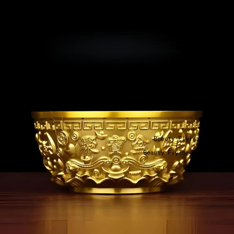 1pc Metal Incense Burner Chinese Sacrificial Incense Burner Buddha Hall Incense Burner Home Decoration Feng Shui Accessories