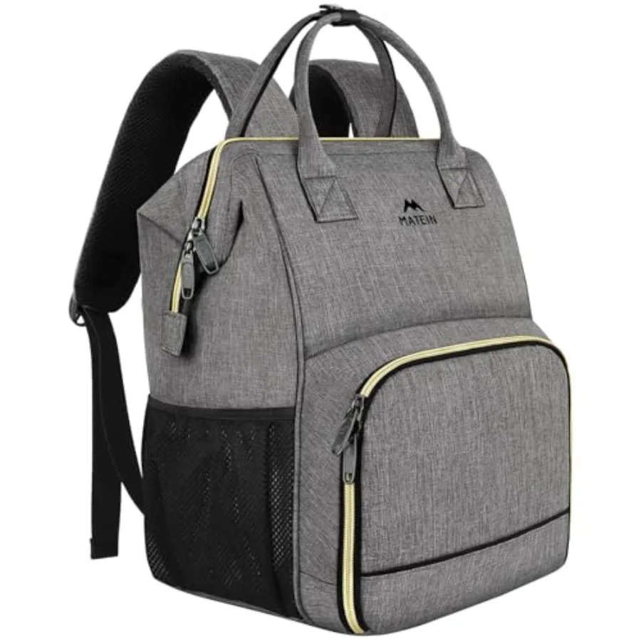 

Lunch Backpack for Men Women Large Insulated Cooler Backpack Water Resistant Lunch Box Back Pack Travel Laptop for Men Work Pic