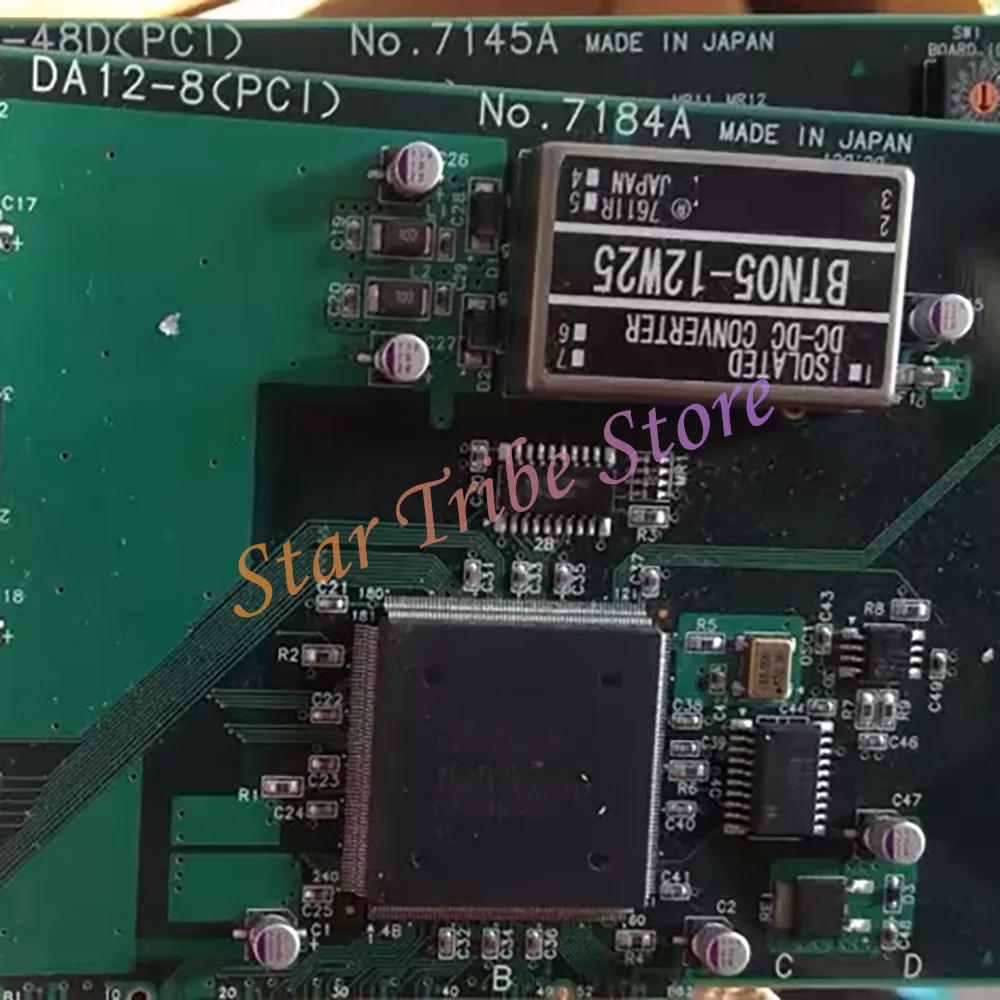 DA12-8 PCI NO.7184A Data Acquisition Card 8-Channel 12 Bit Analog Output