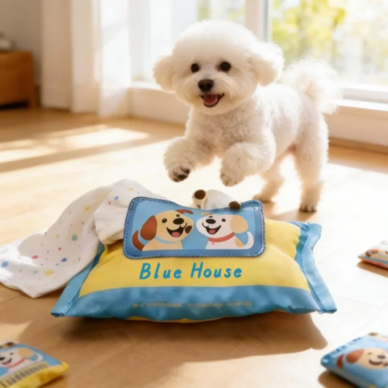 Dog Treat Puzzle Toy - 1 Adet İnteraktif Köpek Bulmaca Oyuncağı,