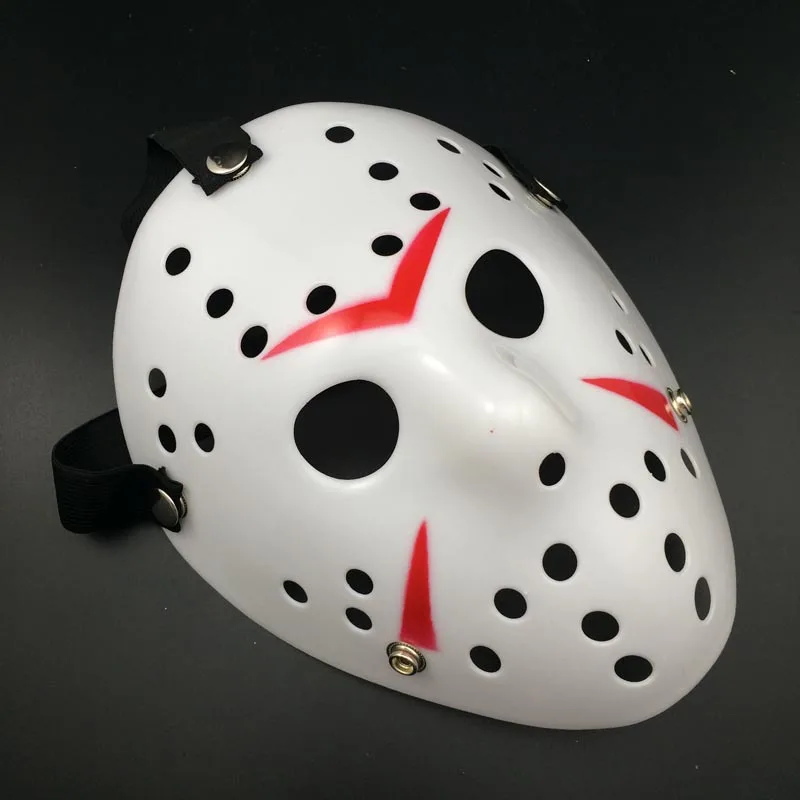 ของขวัญภาพยนตร์หน้ากากฮอกกี้ Jason Voorhees วันศุกร์ที่ 13th สยองขวัญหน้ากากน่ากลัวปาร์ตี้ฮาโลวีนหน้ากากคอสเพลย์สําหรับผู้ใหญ่ชายฮาโลวีน