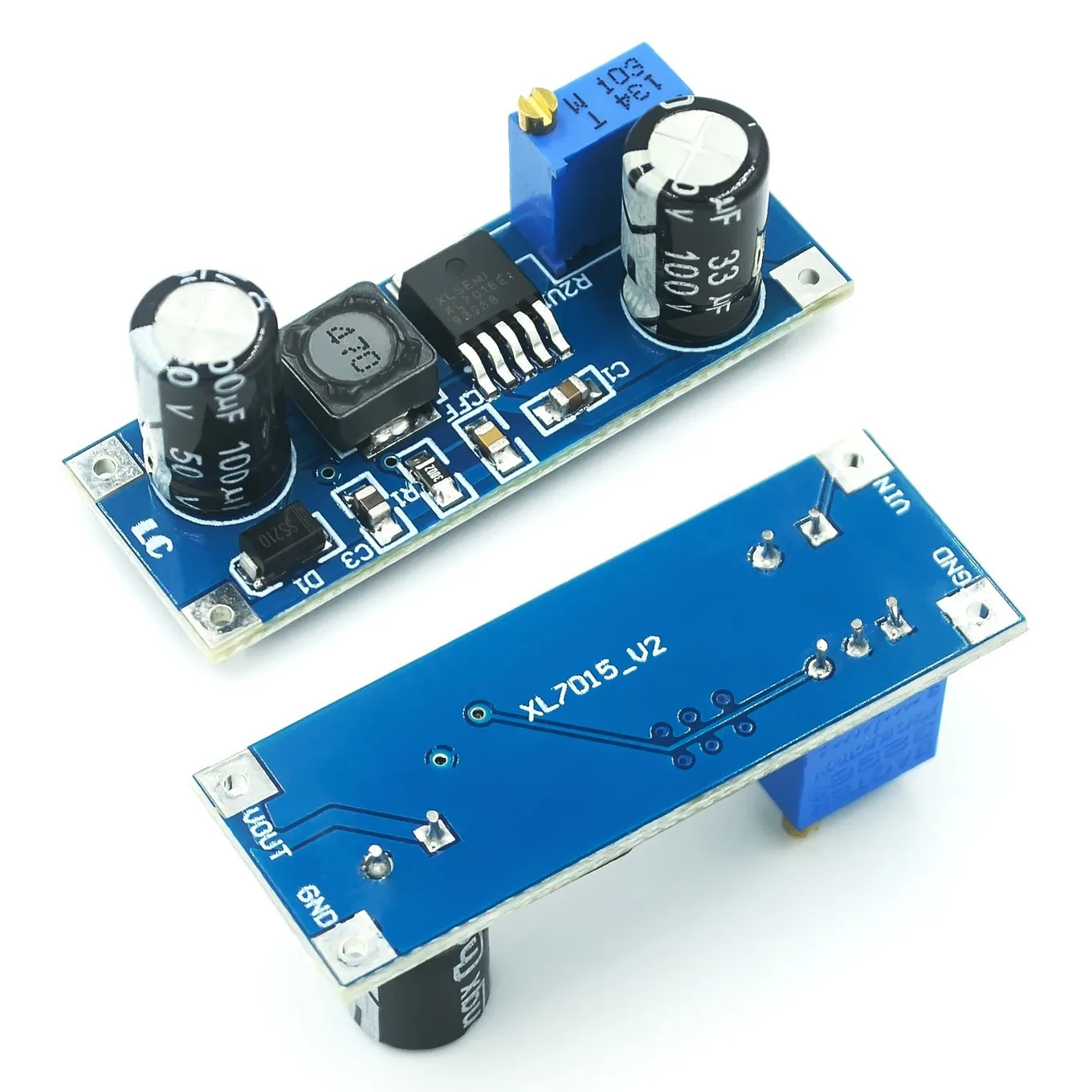 XL7015 DC-DC Dc converter Step-down module 5V-80V Wide voltage input 7005A LM2596