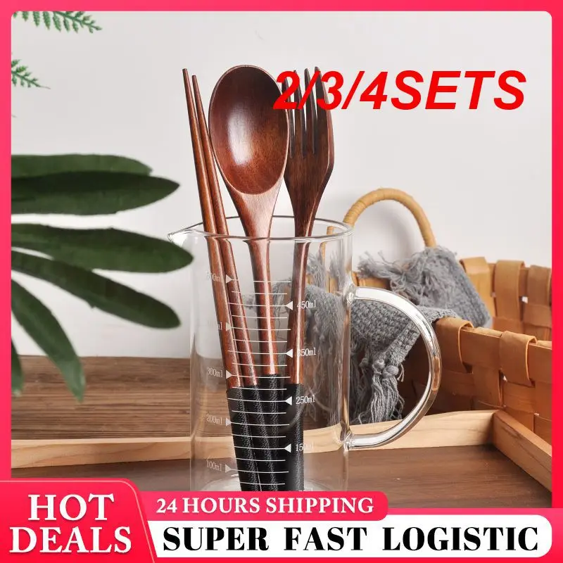 ช้อนซุป2/3/4ชุดช้อนไม้ทนทานออกแบบตามหลักสรีรศาสตร์ทนทานสำหรับทำอาหารทำอาหารเพื่อสุขภาพเครื่องครัวที่เป็นมิตรต่อสิ่งแวดล้อม