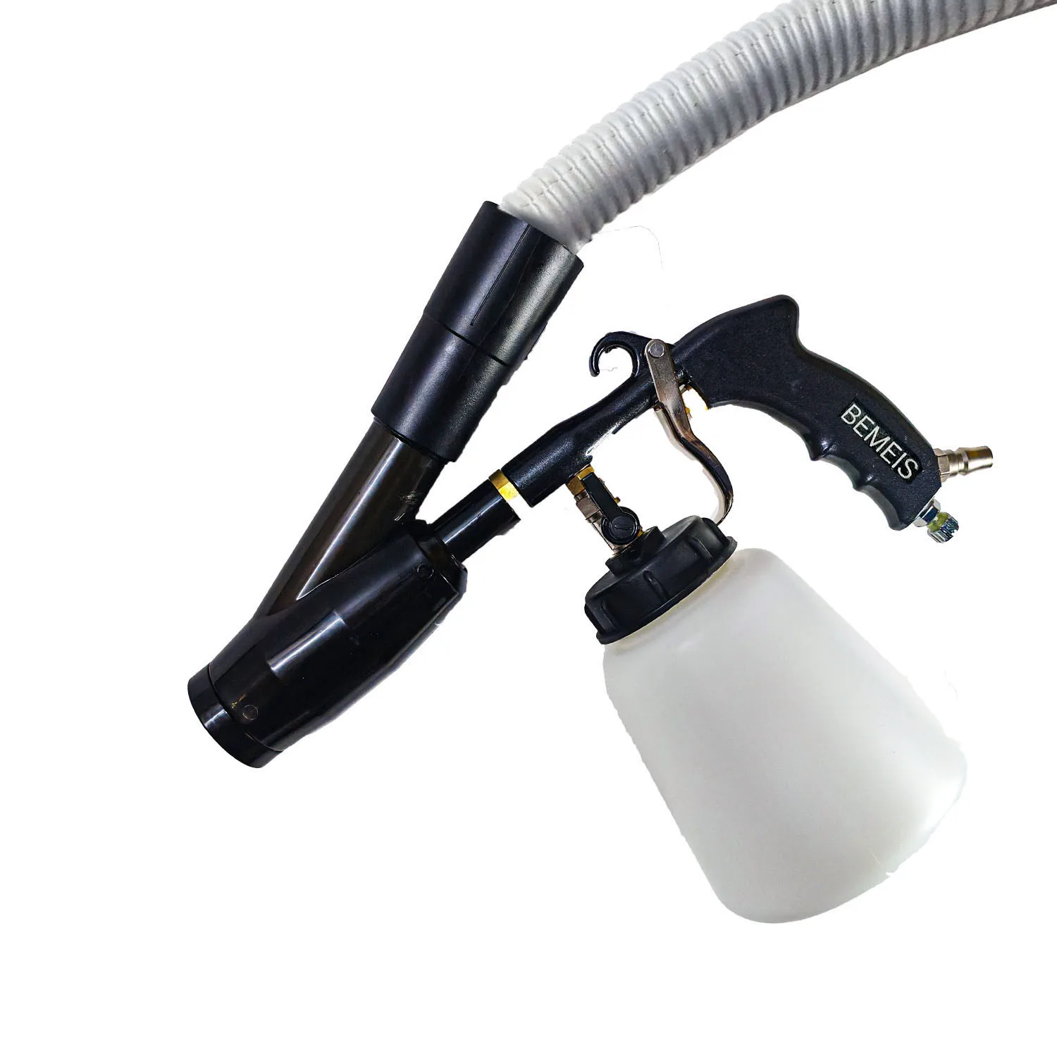 Air Regulator Bearring Tube Durable Black Tornado Gun Combo Vacuum Adapter 2IN1 (1Whole Gun)