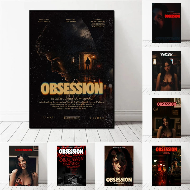 Latest Thriller Movies Obsession Posters Aesthetic Classic Film Cult Prints Canvas Painting Wall Pictures Home Living Room Decor